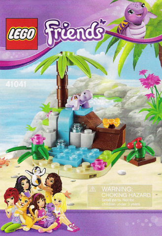 Instructions for LEGO (Instructions) for Set 41041 Turtle's Little Paradise  41041-1