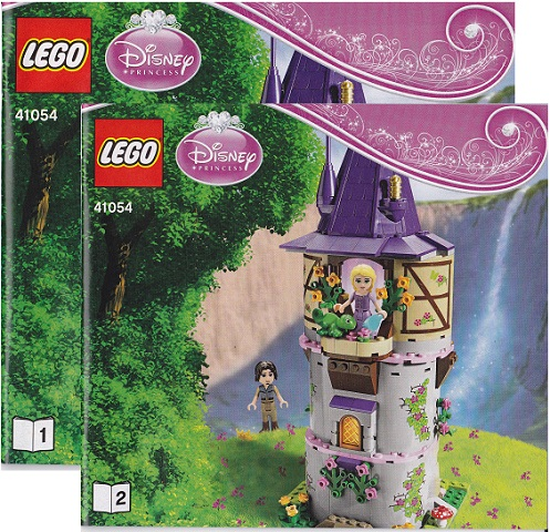 Instructions for LEGO (Instructions) for Set 41054 Rapunzel's Creativity Tower  41054-1