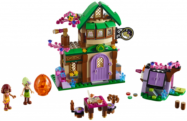 Display for LEGO Elves The Starlight Inn 41174