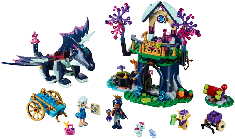 Display for LEGO Elves Rosalyn's Healing Hideout 41187