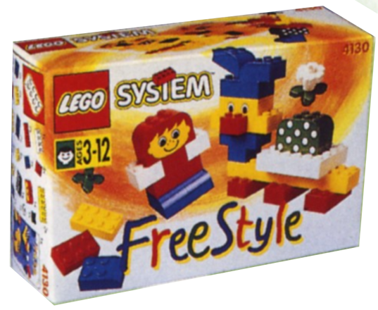 Box art for LEGO FreeStyle FreeStyle Building Set #1 4130