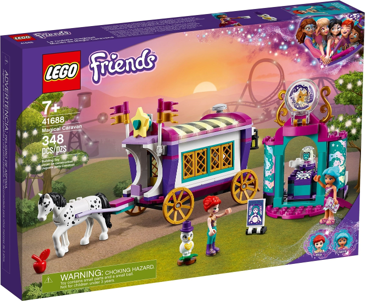 Box art for LEGO Friends Magical Caravan 41688