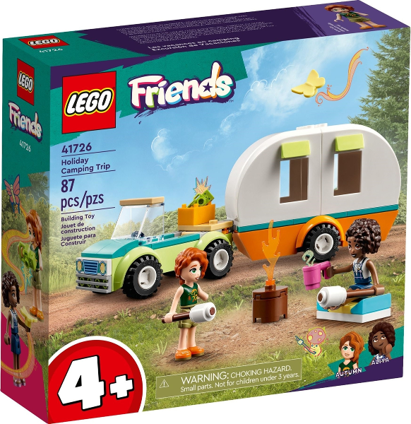 Box art for LEGO Friends Holiday Camping Trip 41726
