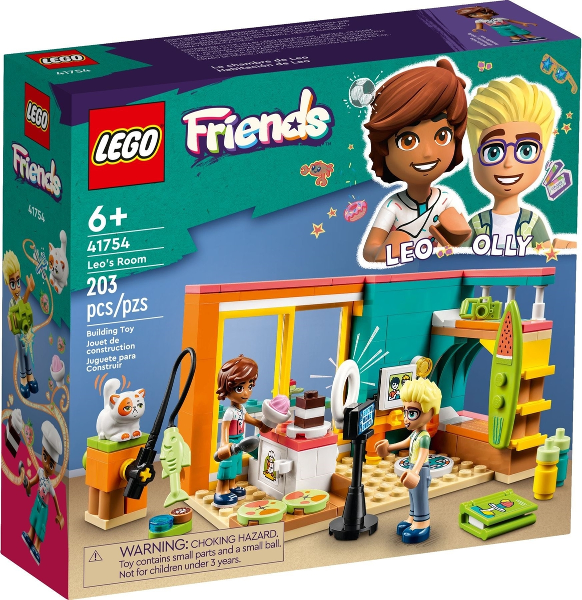 Box art for LEGO Friends Leo's Room 41754