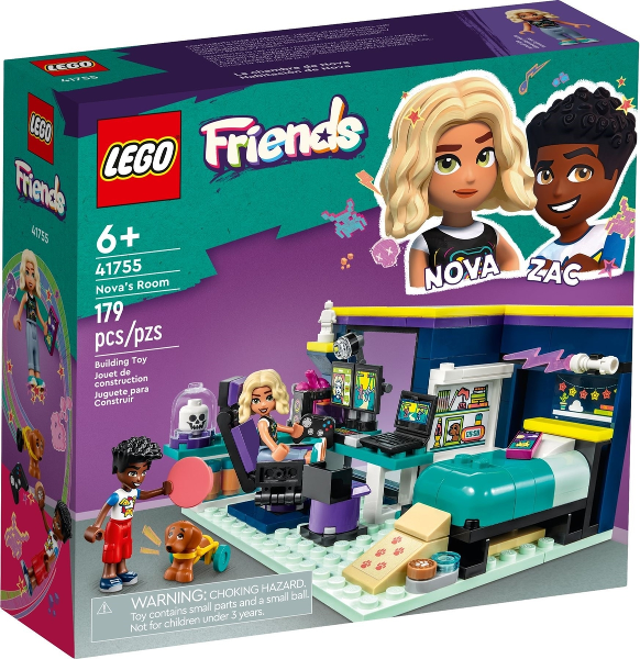 Box art for LEGO Friends Nova's Room 41755