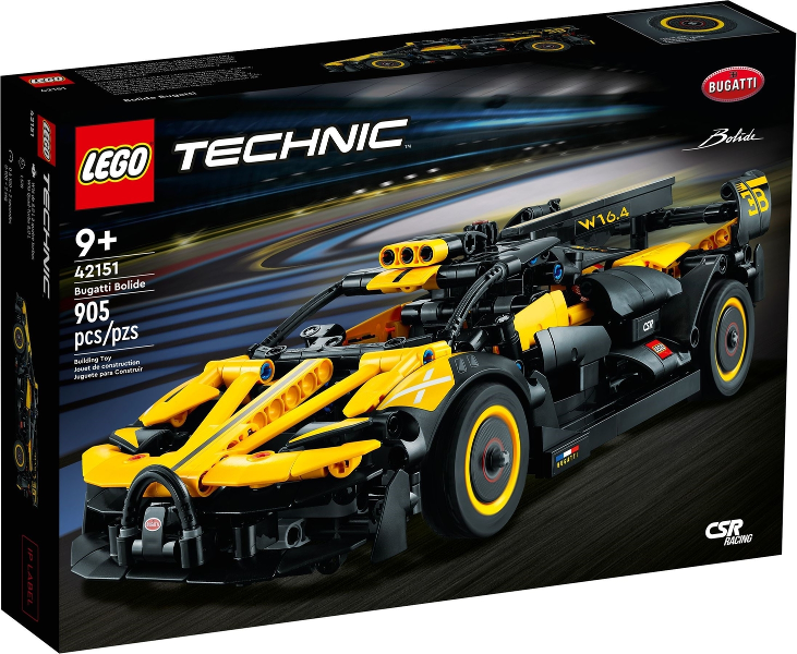 Box art for LEGO Technic Bugatti Bolide 42151