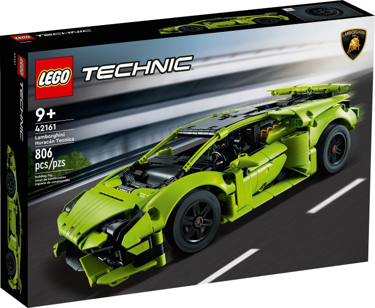 Box art for LEGO Technic Lamborghini Huracán Tecnica 42161