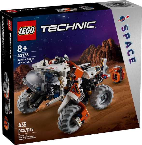 Box art for LEGO Technic Surface Space Loader LT78 42178