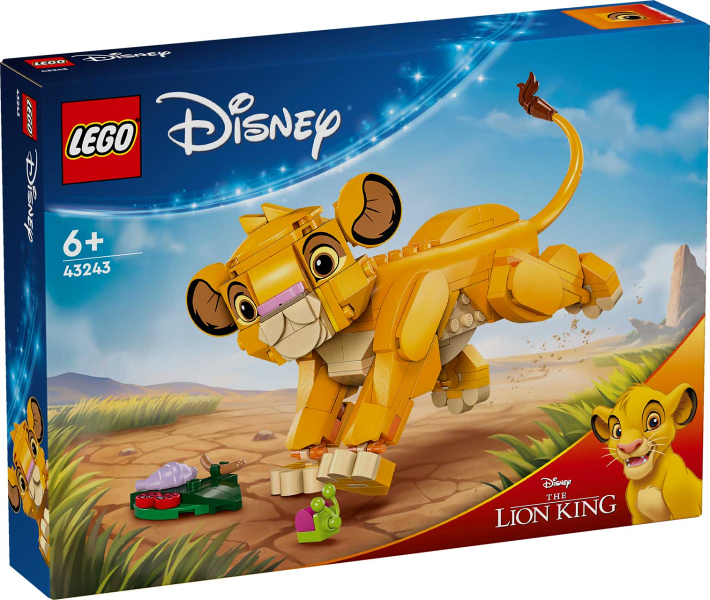 Box art for LEGO Disney Simba the Lion King Cub 43243