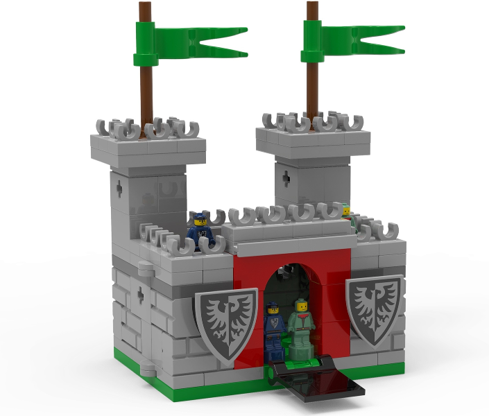 Box art for LEGO Promotional Gray Castle 5008074