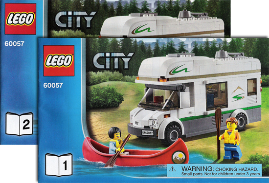 Instructions for LEGO (Instructions) for Set 60057 Camper Van  60057-1