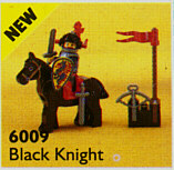 Display for LEGO Castle Black Knight 6009