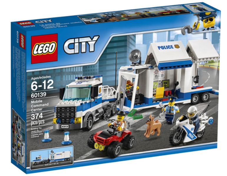 Box art for LEGO City Mobile Command Center 60139