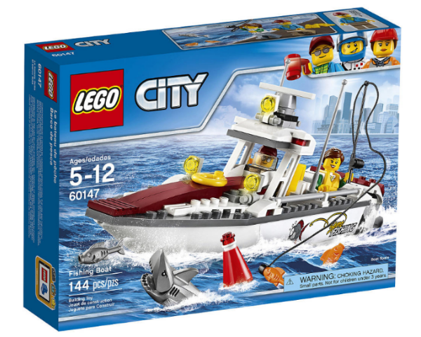 Box art for LEGO City Fishing Boat 60147