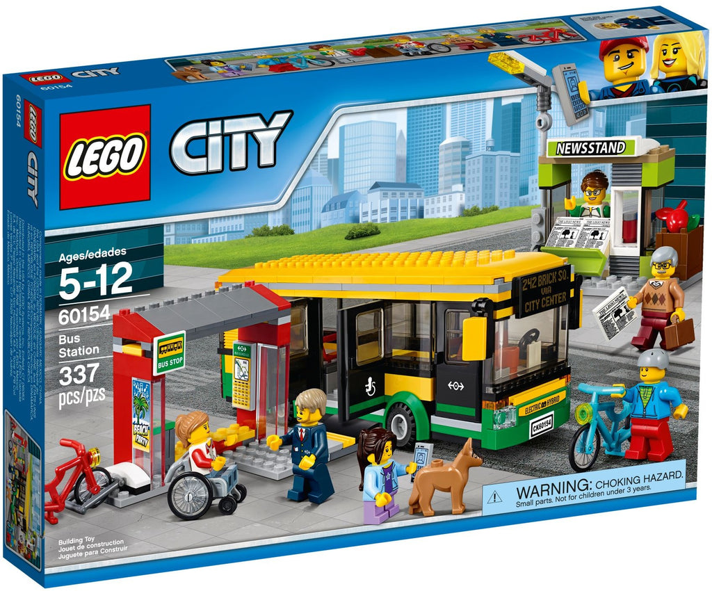 Box art for LEGO City Bus Station 60154