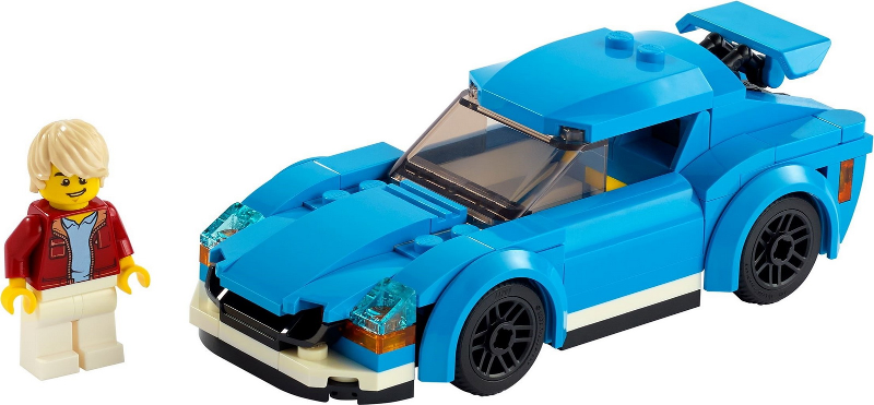 Display for LEGO City Sports Car 60285