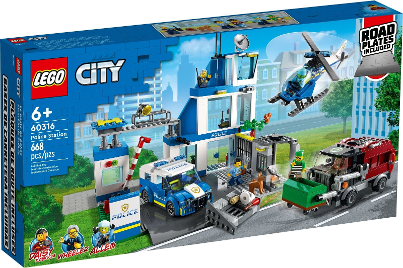 Box art for LEGO City Police Station 60316