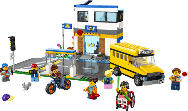 Display for LEGO City School Day 60329