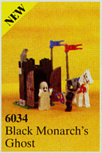 Display for LEGO Castle Black Monarch's Ghost 6034