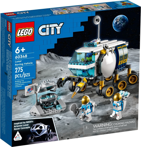 Box art for LEGO City Lunar Roving Vehicle 60348