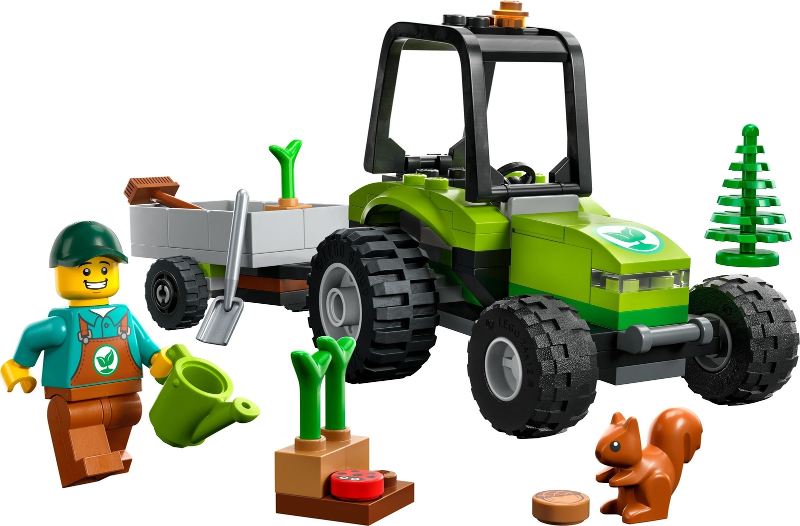 Display for LEGO City Park Tractor 60390