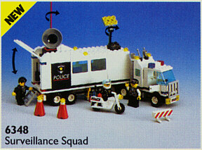 Display for LEGO City Surveillance Squad 6348