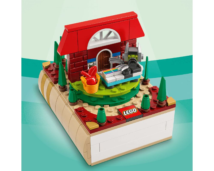 Box art for LEGO Promotional Bricktober Fairy Tale Set 3/4, Little Red Riding Hood (2021 Toys 'R' Us Exclusive) 6384693