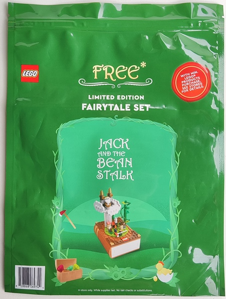 Box art for LEGO Promotional Bricktober Fairy Tale Set 2/4, Jack and the Beanstalk (2021 Toys 'R' Us Exclusive) 6384695