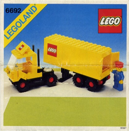 Instructions for LEGO (Instructions) for Set 6692 Tractor Trailer  6692-1