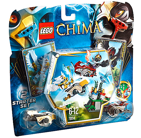 Box art for LEGO LEGENDS OF CHIMA Sky Joust 70114