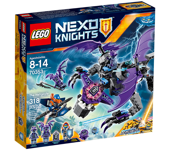 Box art for LEGO NEXO KNIGHTS The Heligoyle 70353