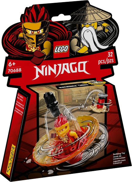 Box art for LEGO NINJAGO Kai's Spinjitzu Ninja Training 70688