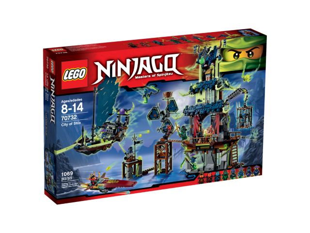 Box art for LEGO NINJAGO City of Stiix 70732