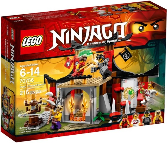 Box art for LEGO NINJAGO Dojo Showdown 70756
