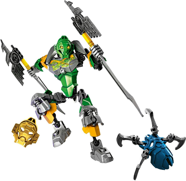 Display for LEGO BIONICLE Lewa Master of Jungle 70784