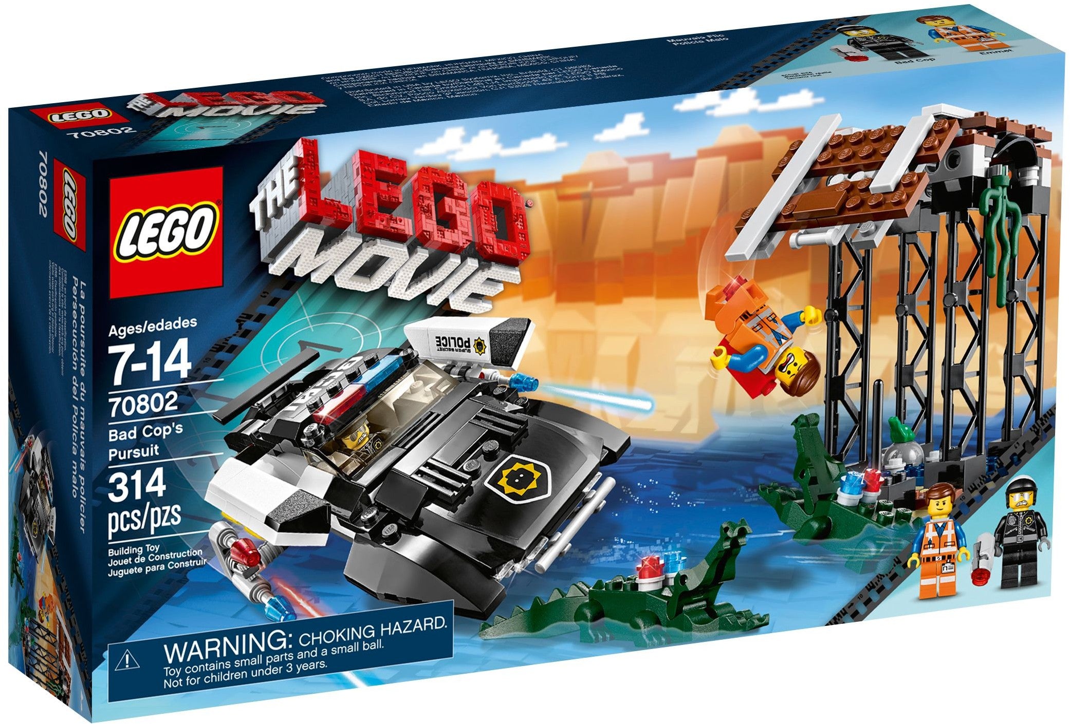 The Lego Movie Super Secret Police Dropship Lego Movie Police