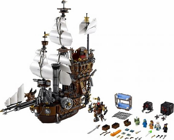 Display for LEGO The LEGO Movie MetalBeard's Sea Cow 70810