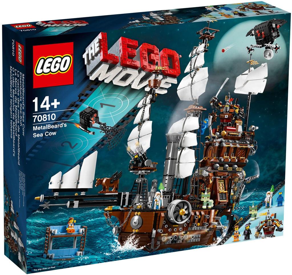 Box art for LEGO The LEGO Movie MetalBeard's Sea Cow 70810