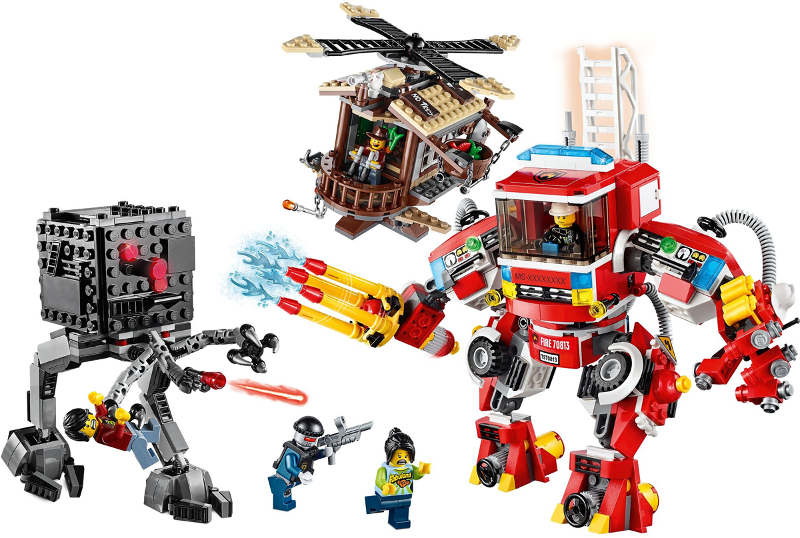 Display for The LEGO Movie Rescue Reinforcements 70813