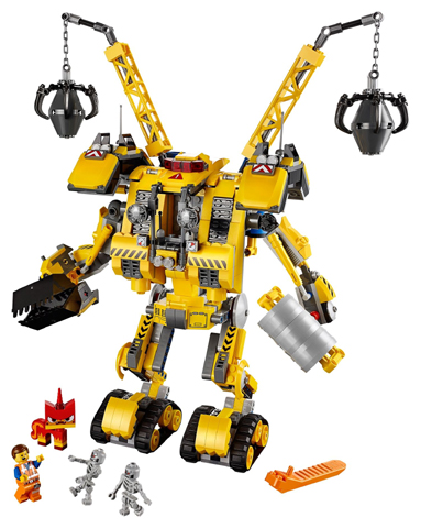 Display for LEGO The LEGO Movie Emmet's Construct-o-Mech 70814