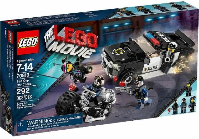 Box art for LEGO The LEGO Movie Bad Cop Car Chase 70819