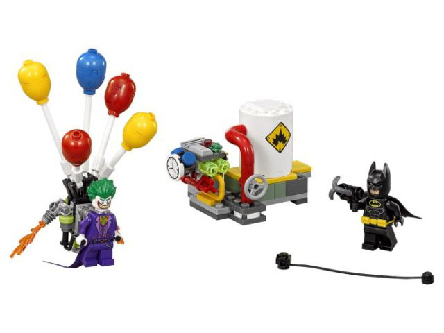 Display for LEGO Super Heroes The Joker Balloon Escape 70900