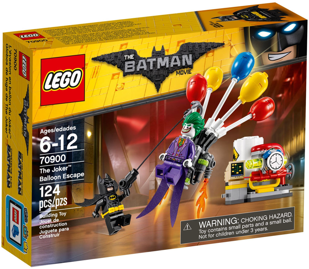 Box art for LEGO Super Heroes The Joker Balloon Escape 70900