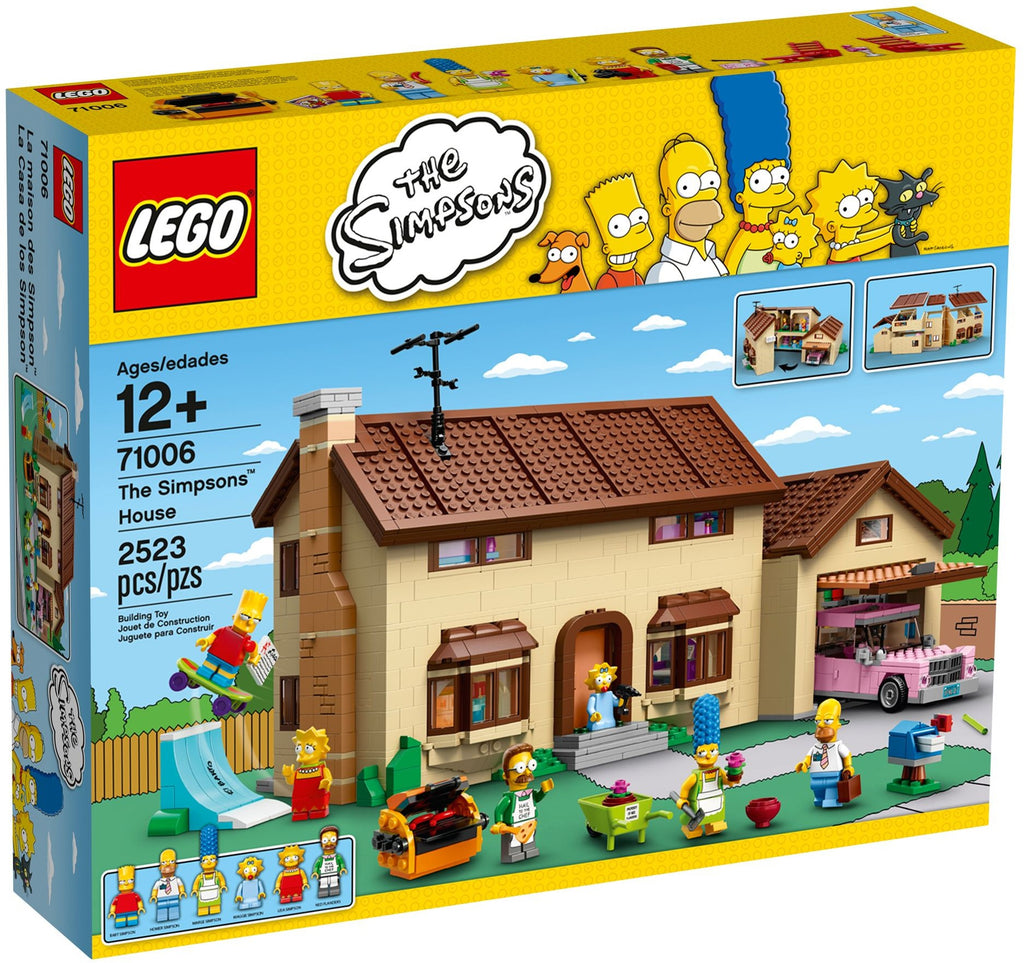 Box art for LEGO The Simpsons House 71006