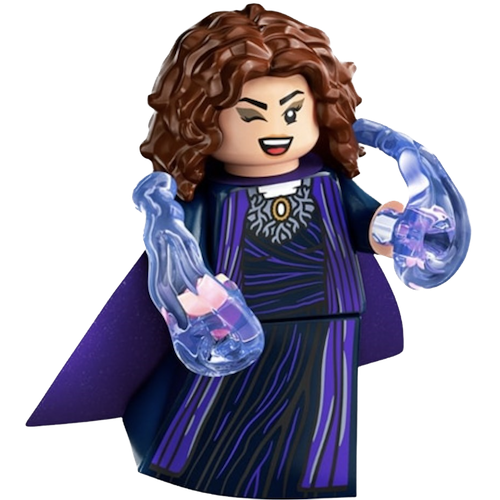 Art for LEGO Collectible Minifigures Agatha Harkness, Marvel Studios, Series 2