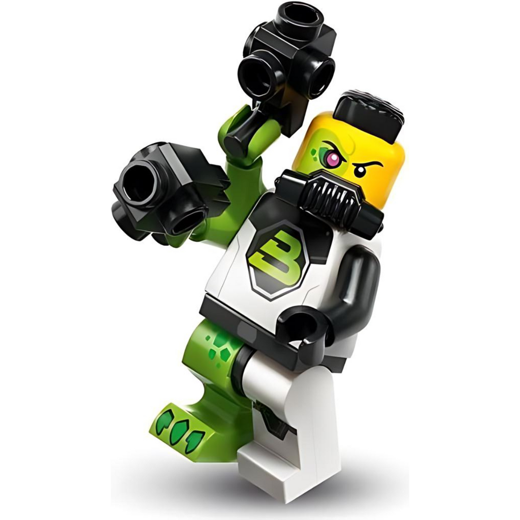 Box art for LEGO Collectible Minifigures Blacktron Mutant, Series 26