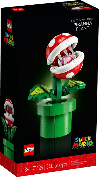 Box art for LEGO Super Mario Piranha Plant 71426