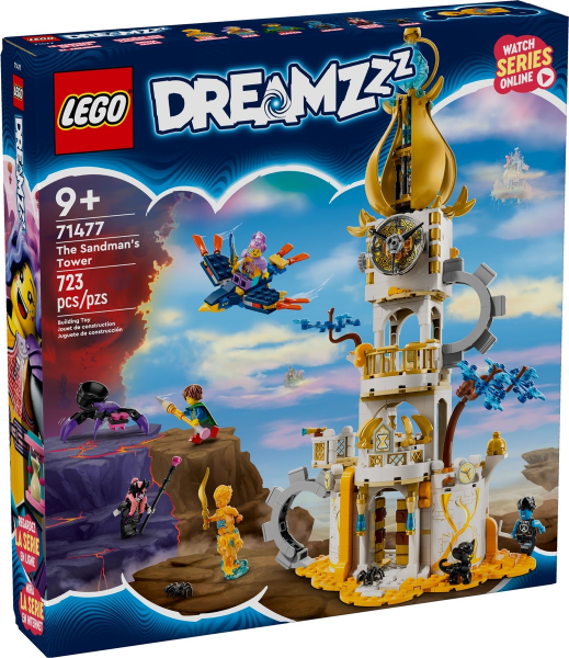 Box art for LEGO DREAMZzz The Sandman's Tower 71477