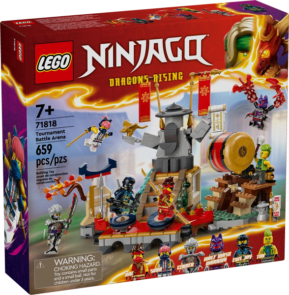 Box art for LEGO NINJAGO Tournament Battle Arena 71818