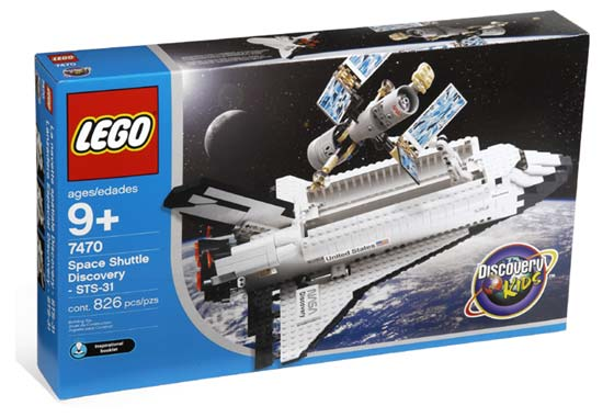 Box art for LEGO Discovery Space Shuttle Discovery 7470
